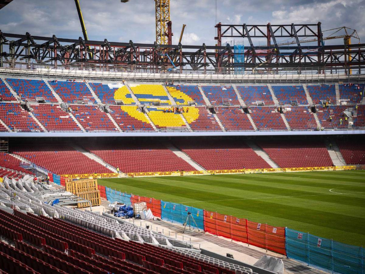 Barcelona muestra impresionantes nuevas imágenes del Spotify Camp Nou