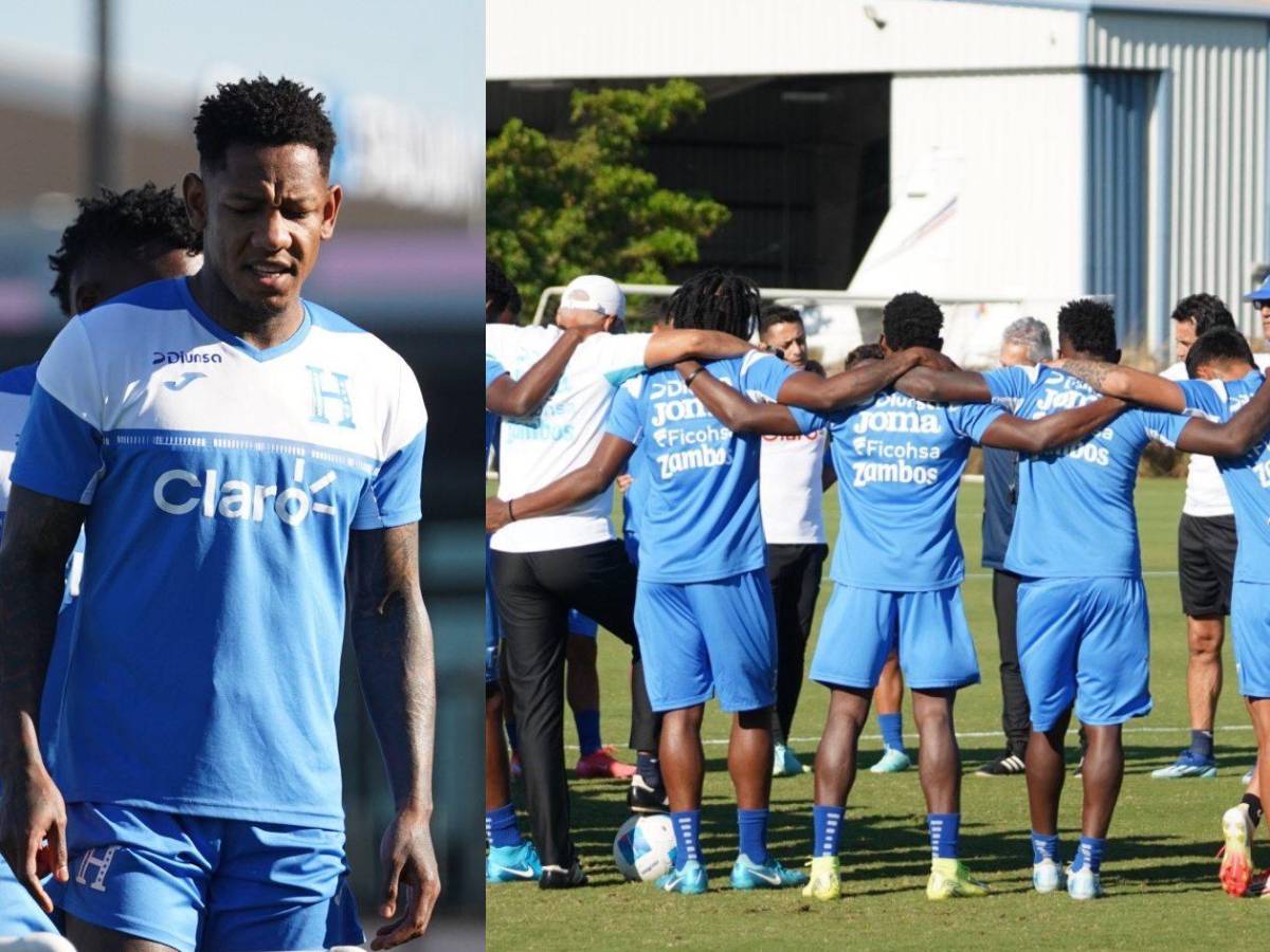 Quioto se sumó, el gran ausente y rostro nuevo en el entreno de Honduras