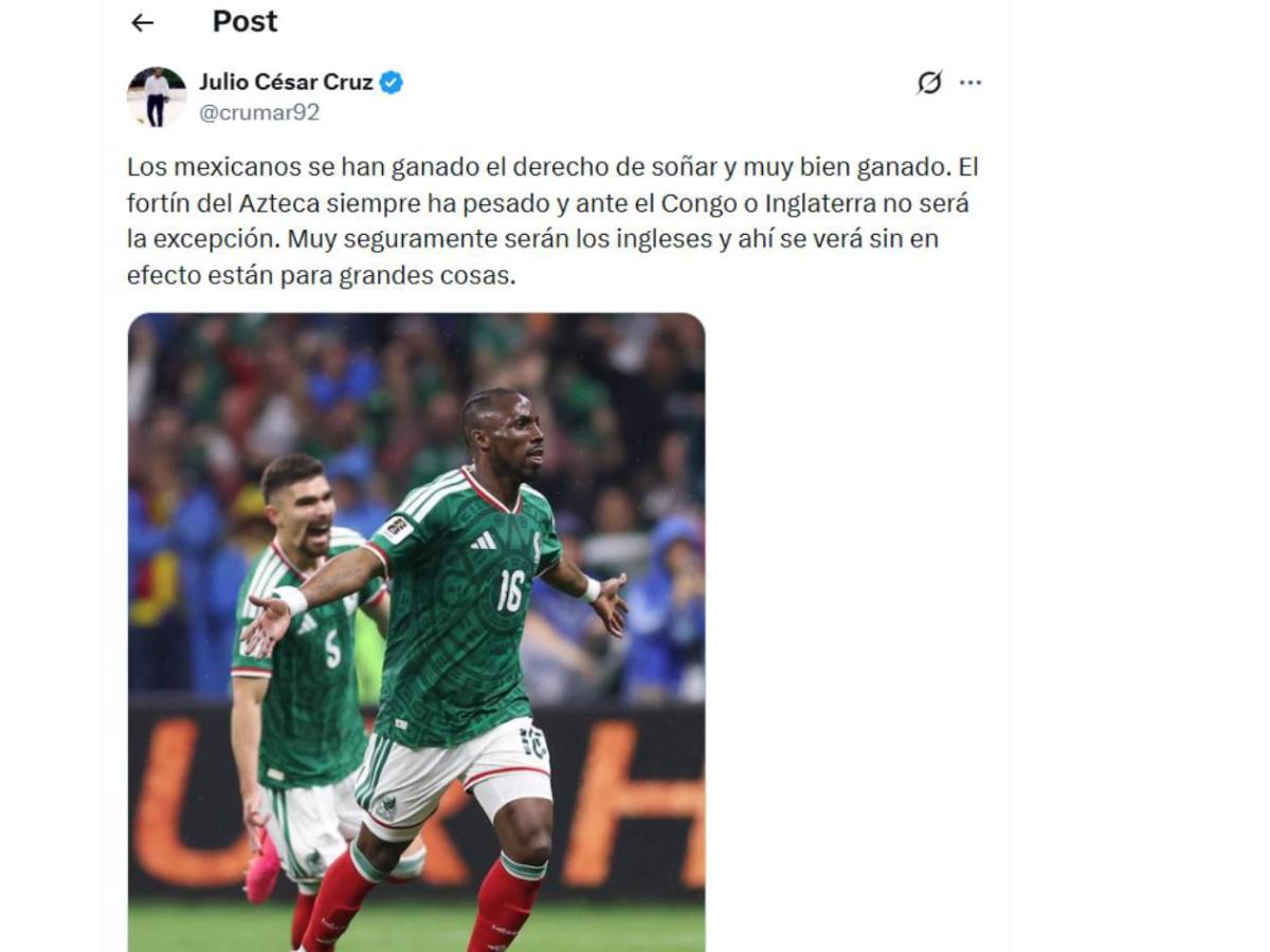 México sueña con la Copa del Mundo, queja de Faitelson y recuerdan a Honduras