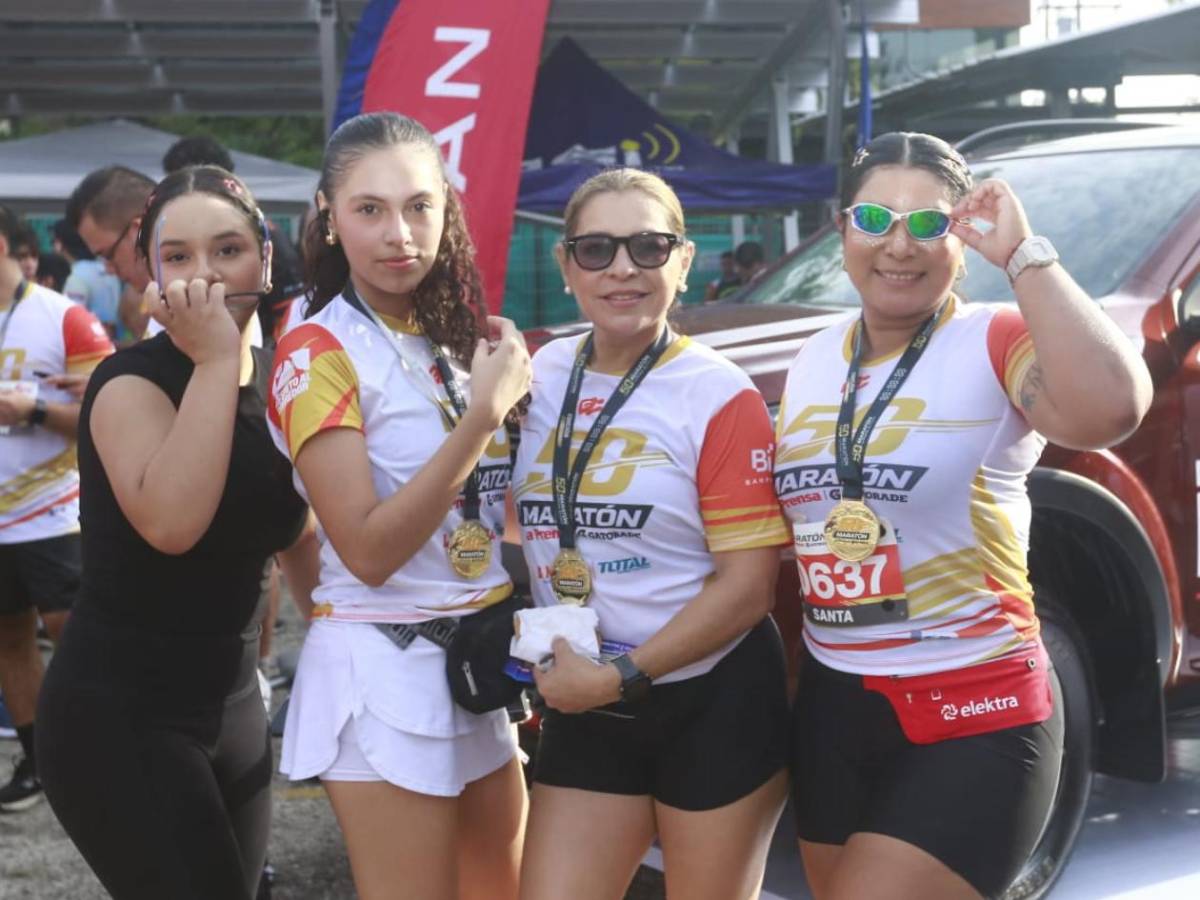 Una Miss sorprendió: Las bellas mujeres de la 50 Maratón LA PRENSA-Gatorade