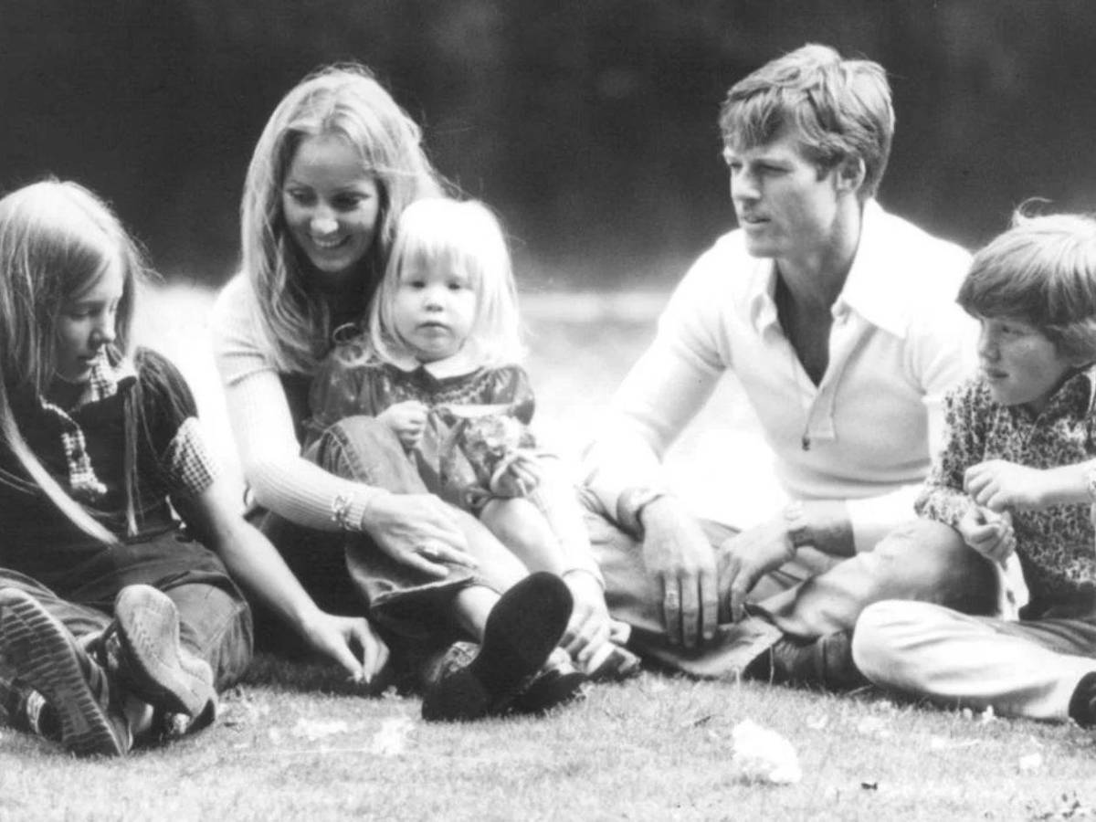 Familia de Robert Redford: así es la esposa e hijos
