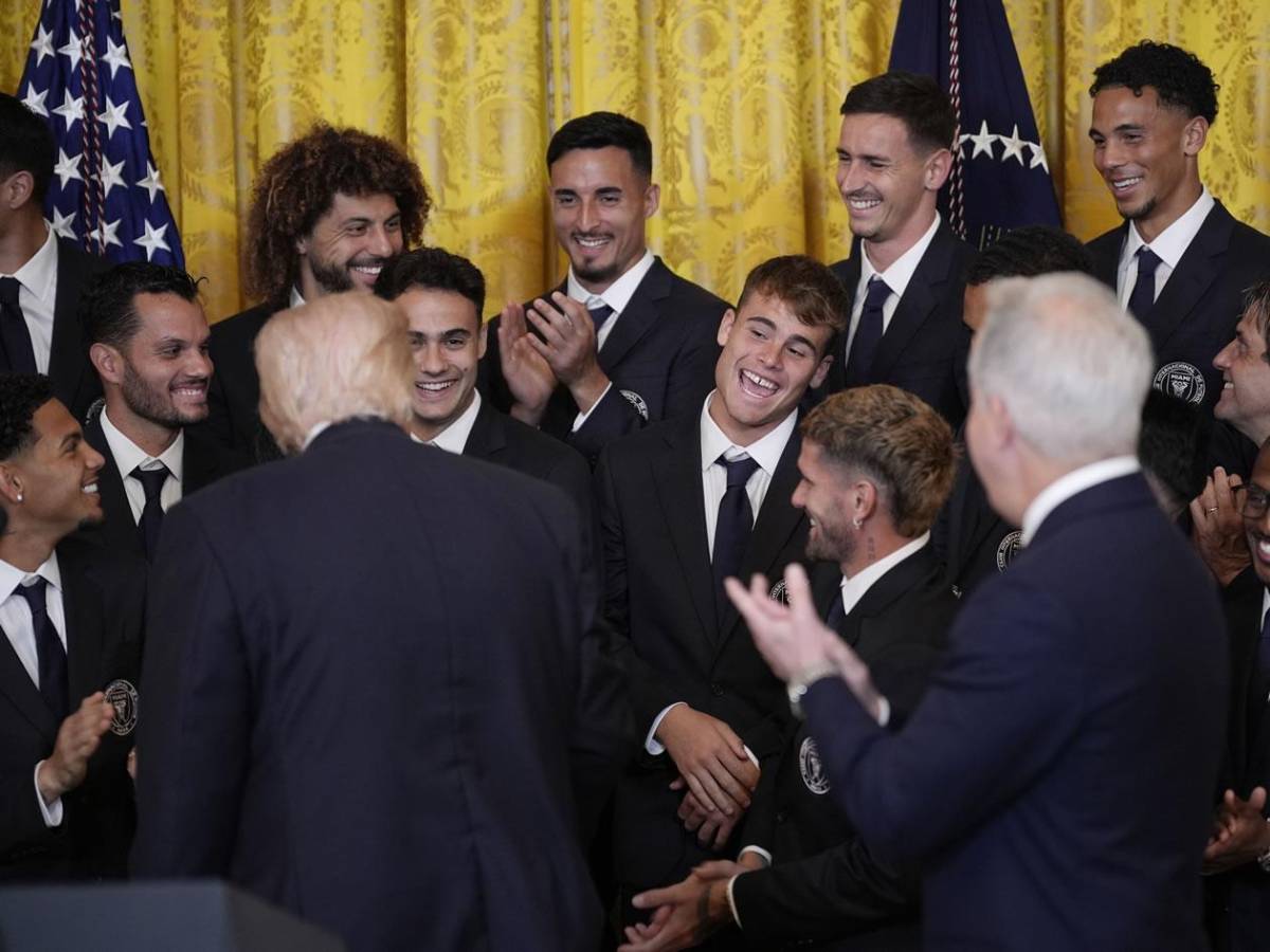 Messi visita a Trump y su reacción cuando mencionó a Cristiano: hondureño en la Casa Blanca