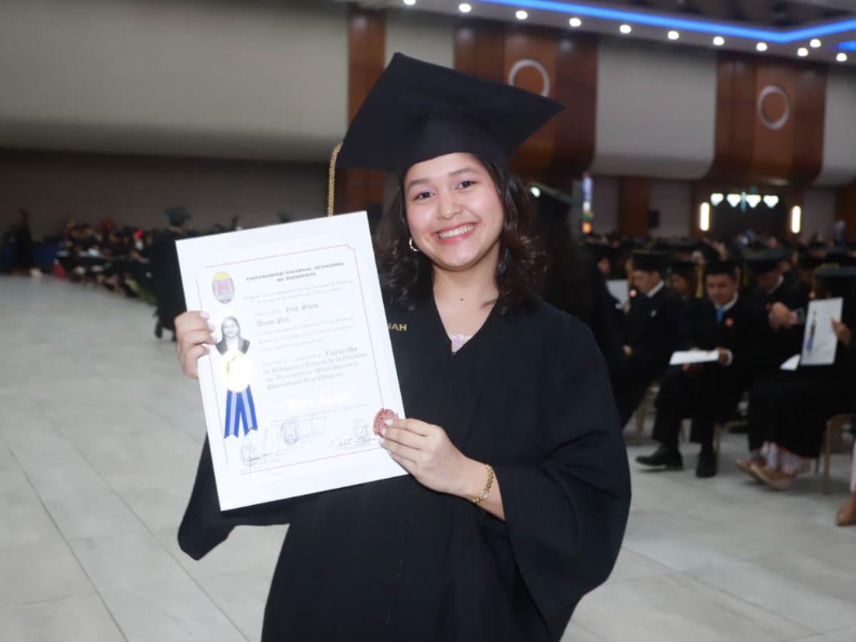 Así se vivió la ceremonia de graduación de Unah-Cortés