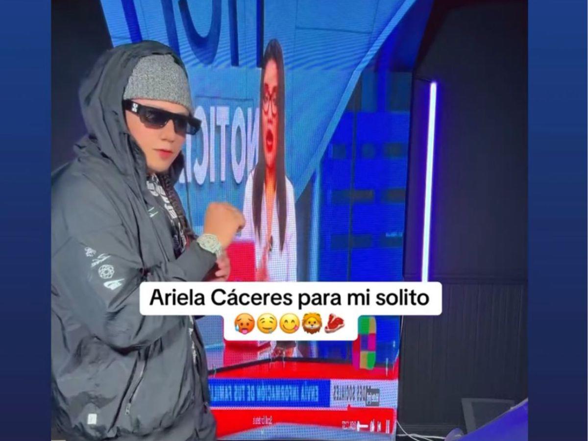 Esposo de Elsa Oseguera lanza coqueteo a Ariela Cáceres