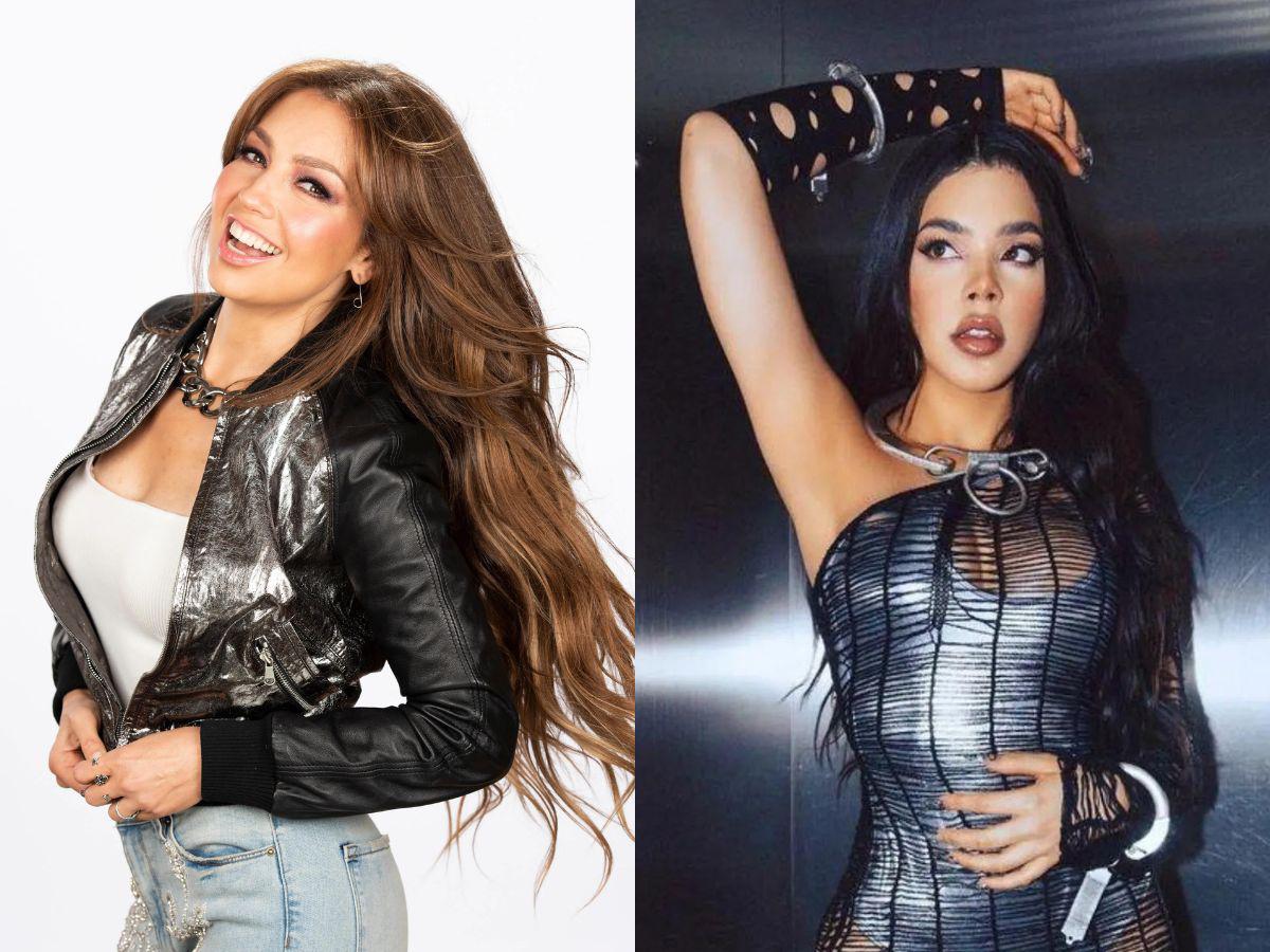 Thalía confirma colaboración musical junto a Kenia Os