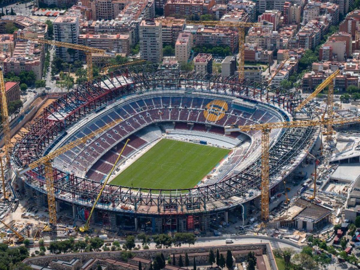 Barcelona muestra impresionantes nuevas imágenes del Spotify Camp Nou