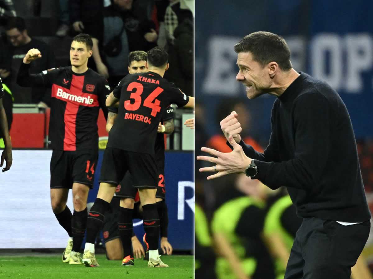 Bayer Leverkusen salva su invicto con dos goles en tiempo de descuento