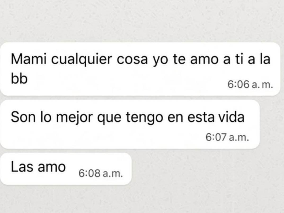 “Mami, cualquier cosa, yo te amo, el último mensaje de Mellory antes de desaparecer