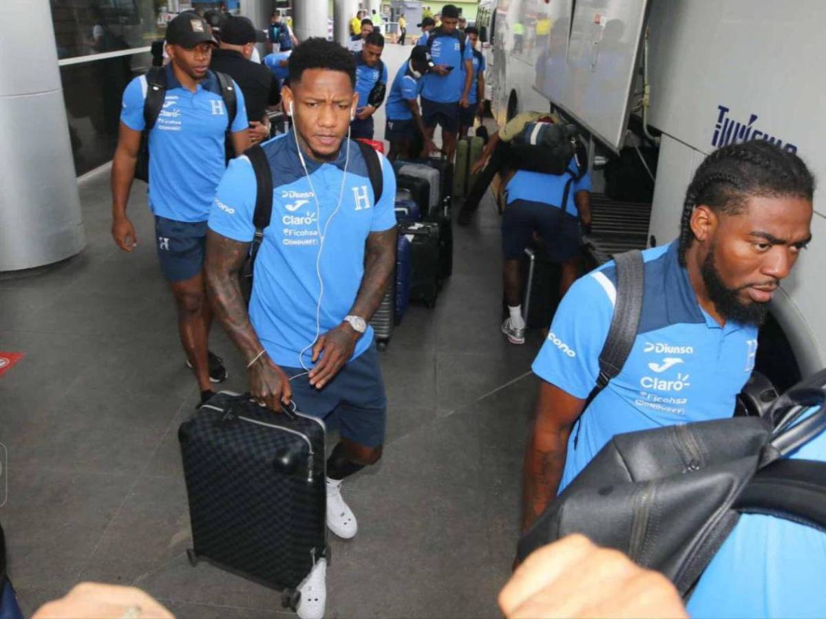 Selección de Honduras ya está en Tegucigalpa para el juego contra Haití