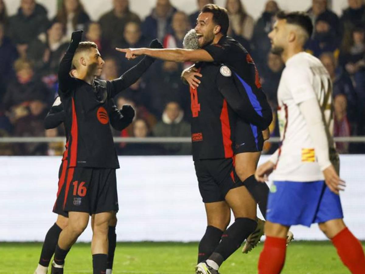 Eric García anotó el primer gol del FC Barcelona en el 2025.