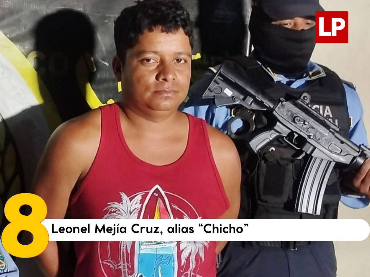 Uno a uno: así se ha ido desarticulando el cártel del Diablo que aterroriza a Yoro