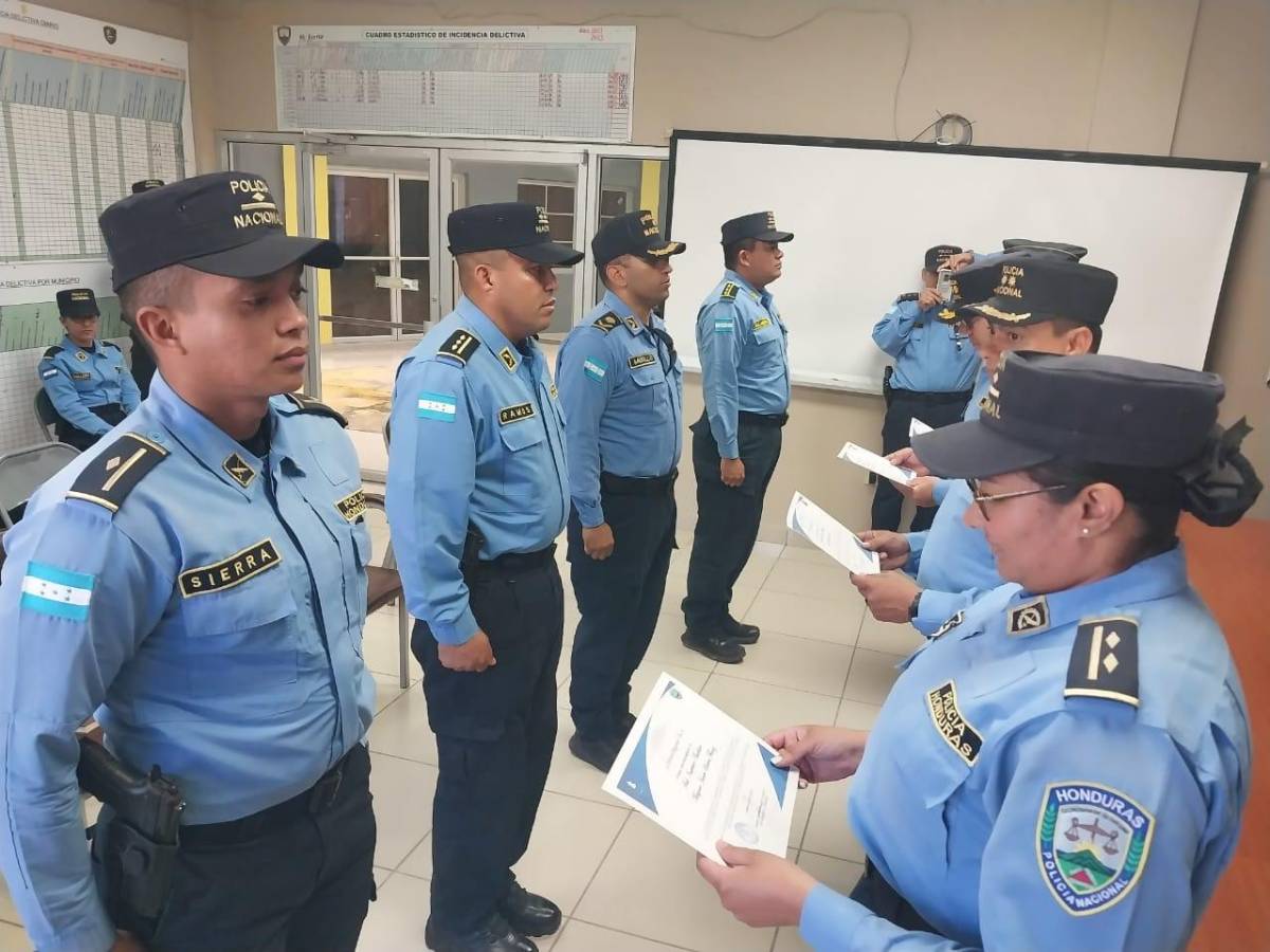 Fortalecen competencias de policías operativos en occidente