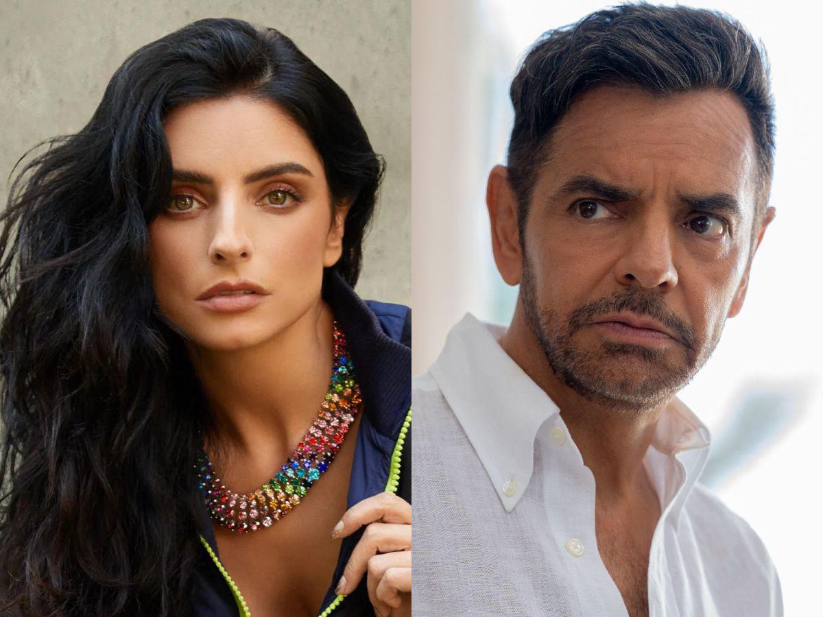 Aislinn Derbez posa en bikini y Eugenio Derbez le pide que se tape