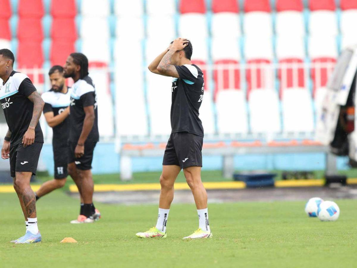Selección de Honduras afina detalles para sus duelos eliminatorios