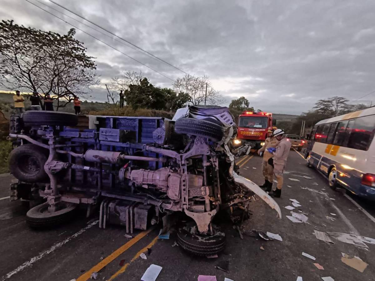 Único sobreviviente de accidente en Olancho llevaba una Biblia
