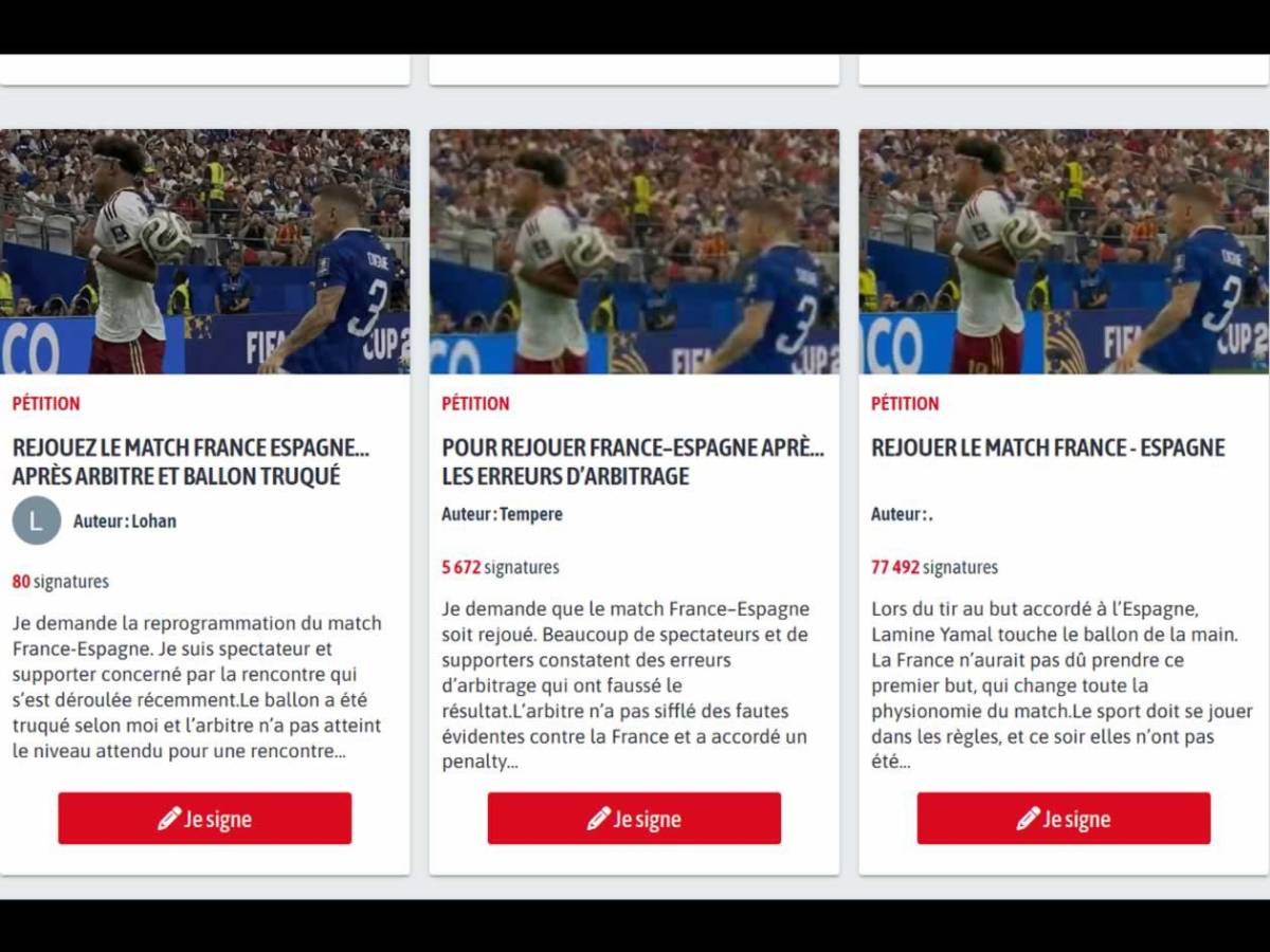 Polémica: Piden repetir la semifinal Francia vs España por culpa de Lamine Yamal