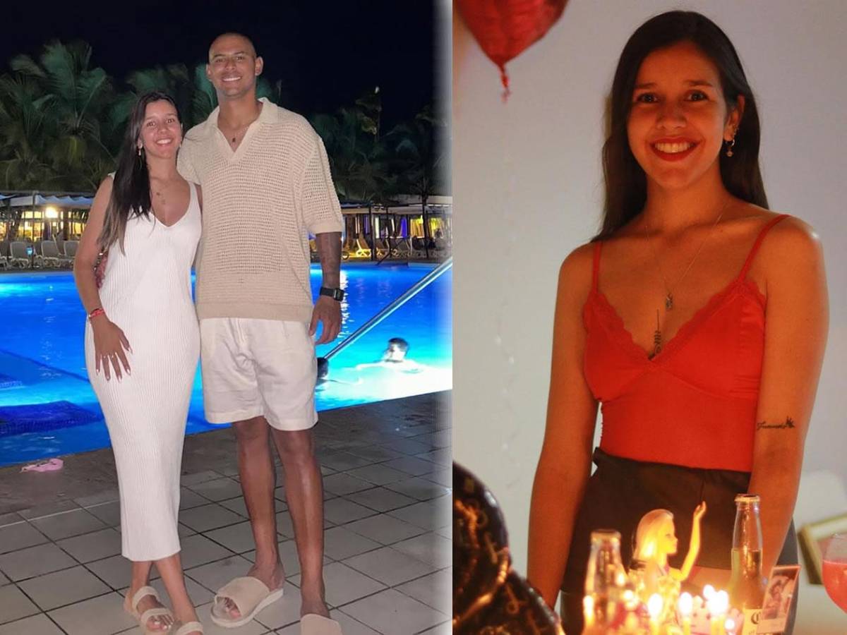 Nutricionista y bella: así es la novia del nuevo goleador de Motagua