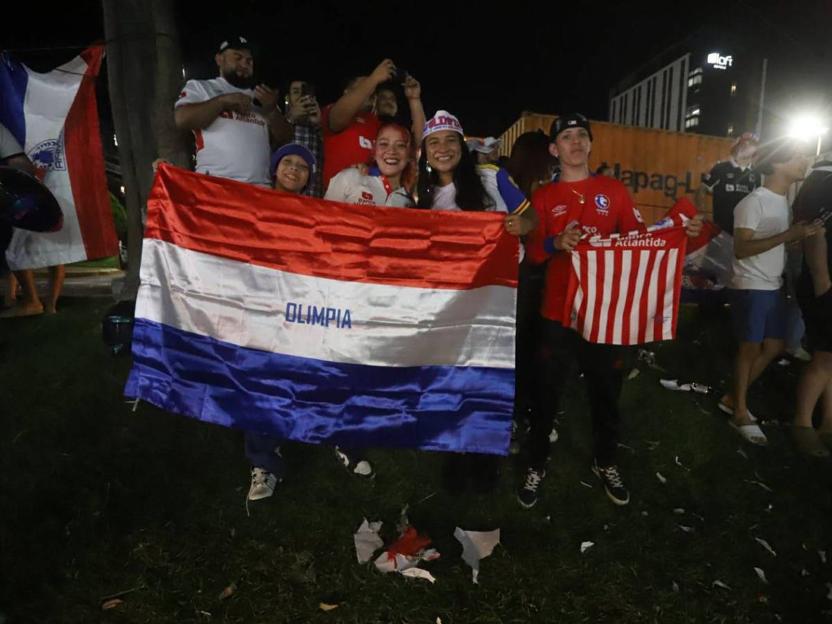 Olimpia bicampeón: euforia y locura en Tegucigalpa para celebrar la copa 40