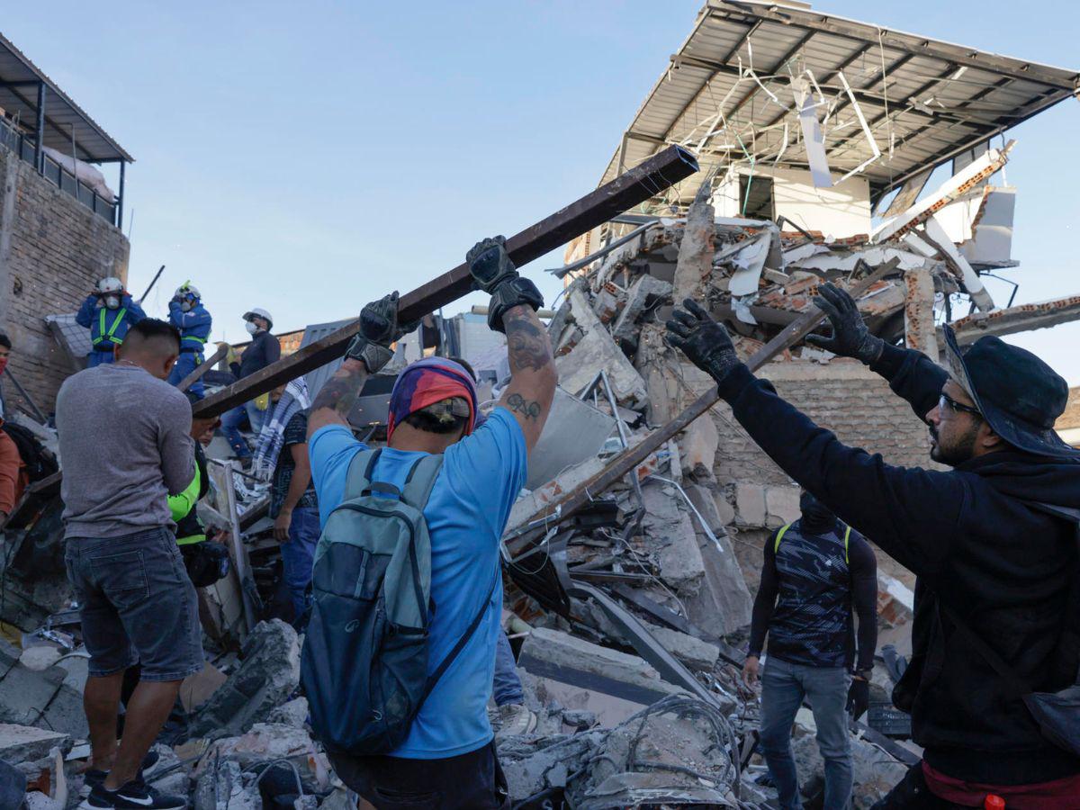 Muere hijo de alcalde tras quedar soterrado durante terremoto en Colombia