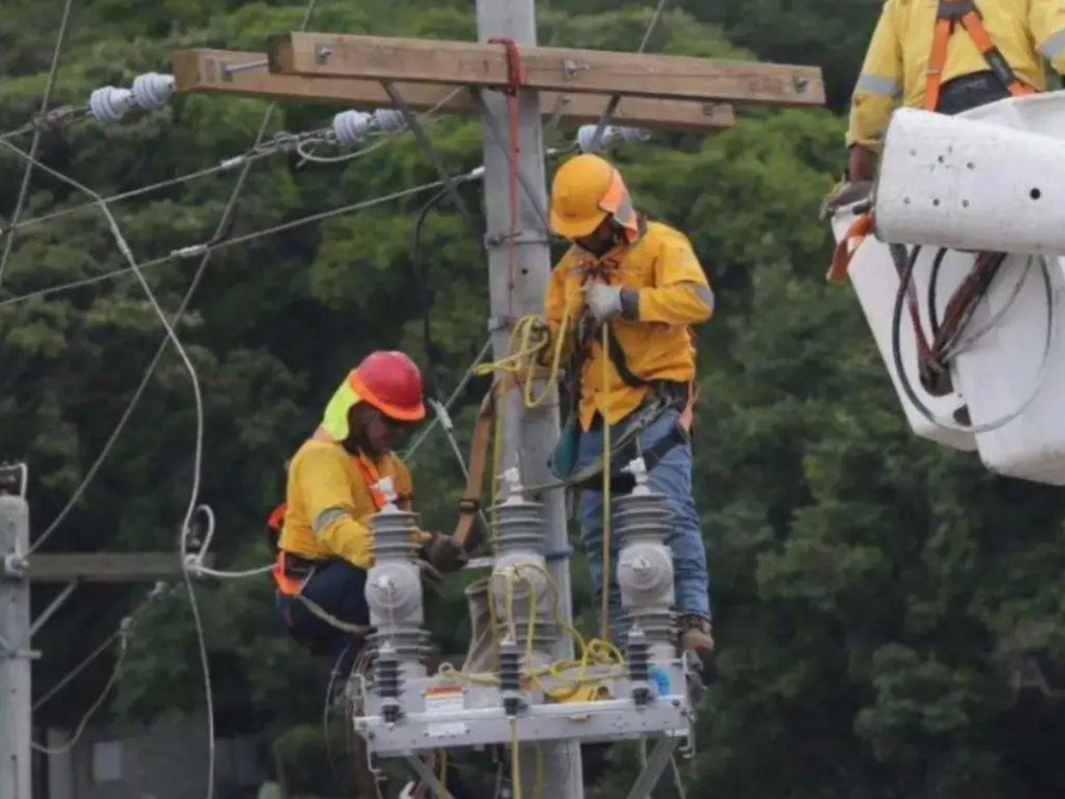 Zonas de Honduras sin energía este lunes 12 de octubre