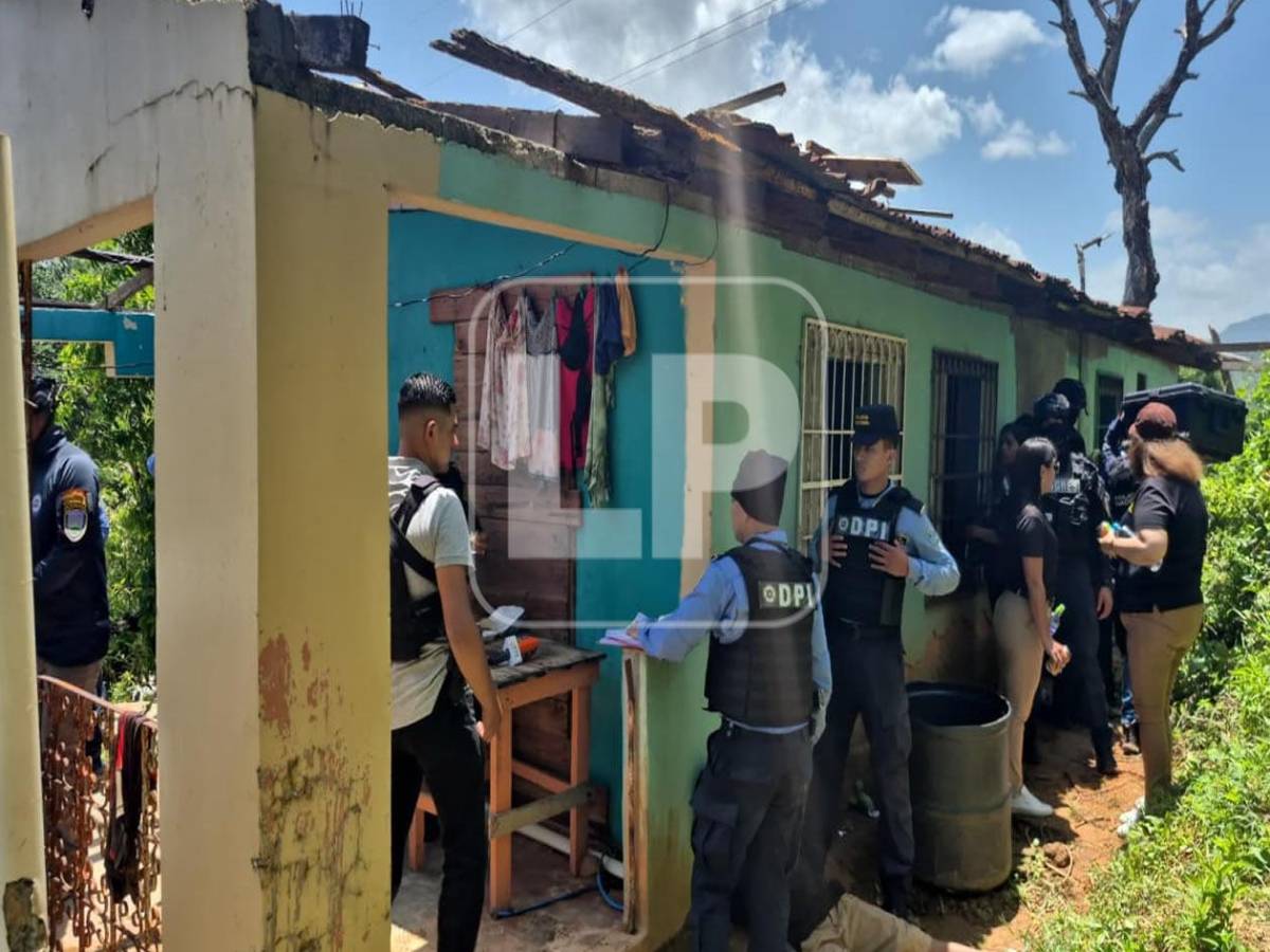 El escenario del horror: esta es la “casa loca” donde habrían torturado a primos en La Ceiba