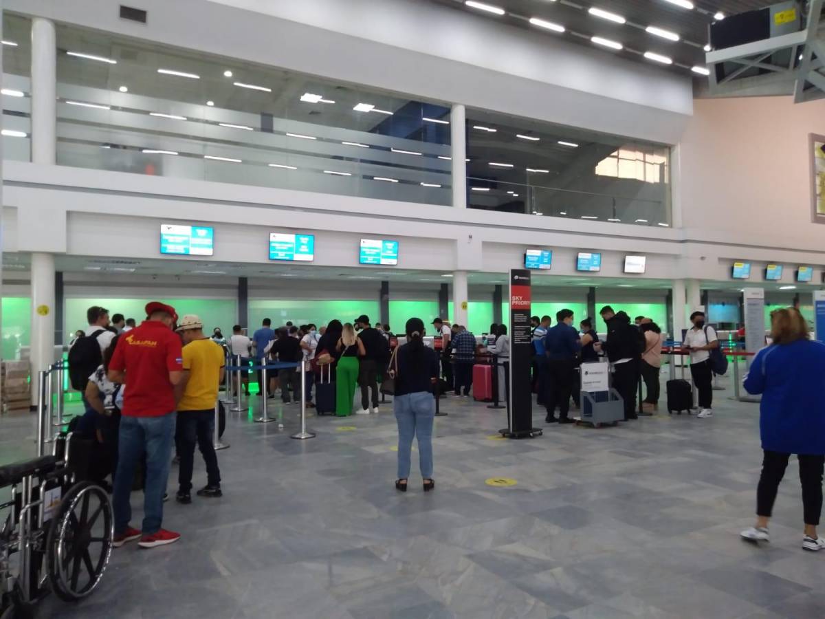 Con normalidad opera el aeropuerto Ramón Villeda Morales de San Pedro Sula