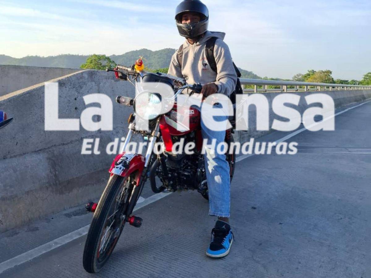 Muere futbolista haciendo piques en moto en la 33 calle de SPS