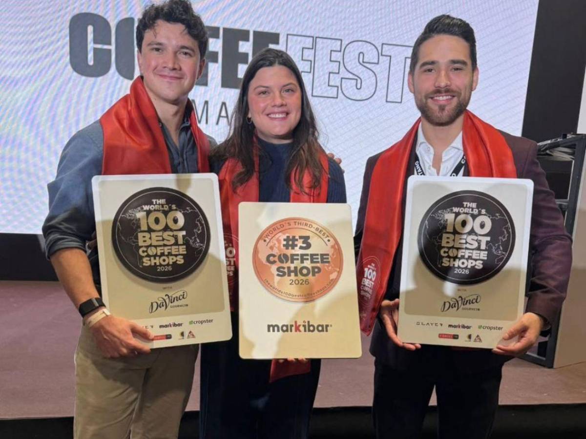 Tres cafeterías hondureñas entre las 100 mejores del mundo