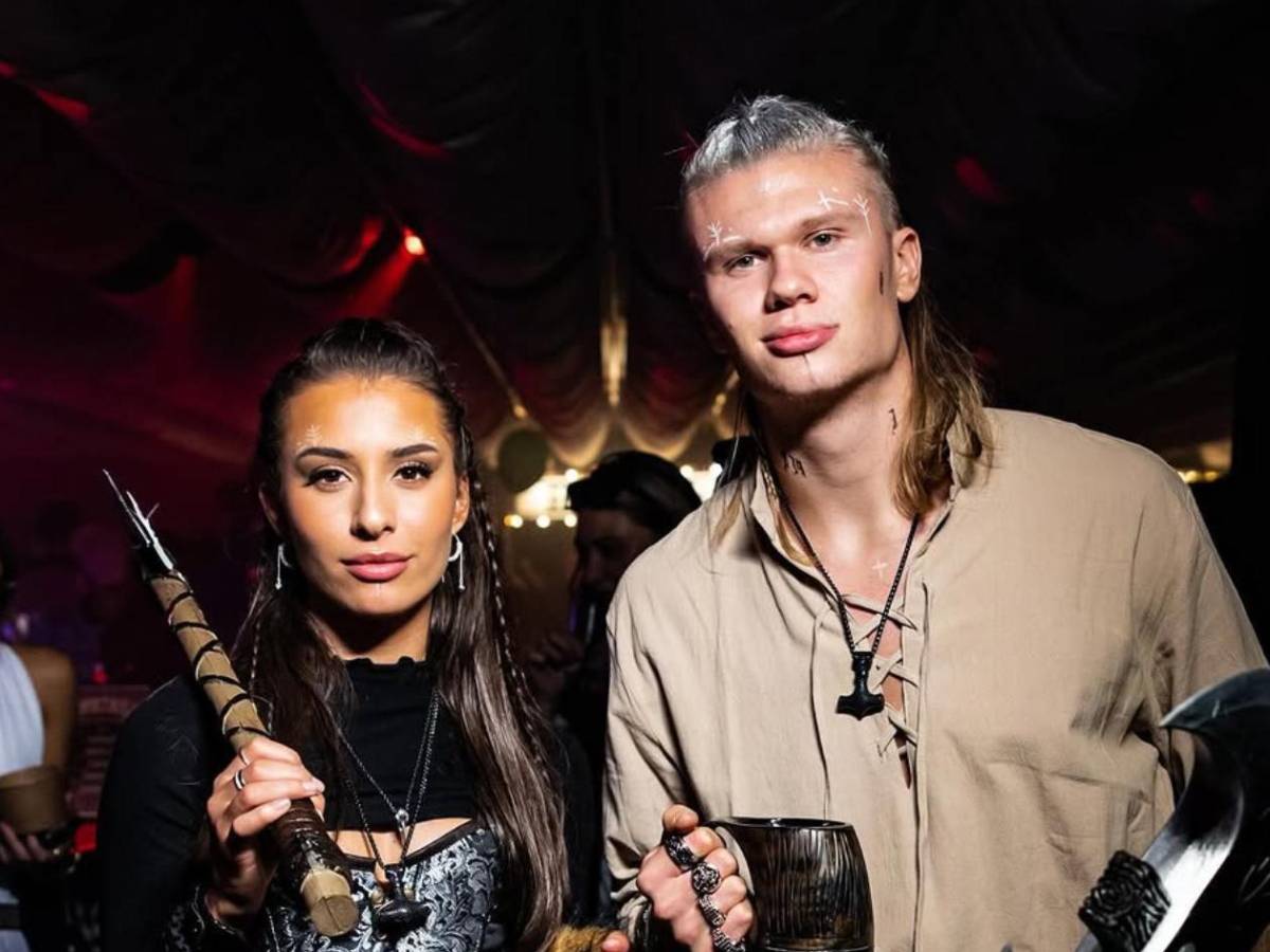 Haaland sorprende: Revela un detalle “vergonzoso” sobre su mujer