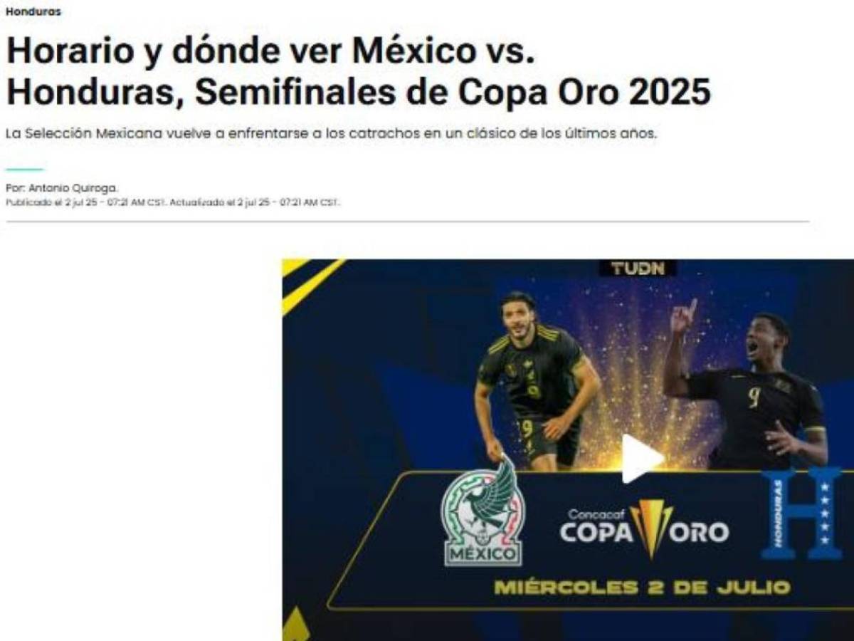 México vs Honduras, Copa Oro: Faitelson calienta el duelo, Martinoli responde y hacen anuncio de la H