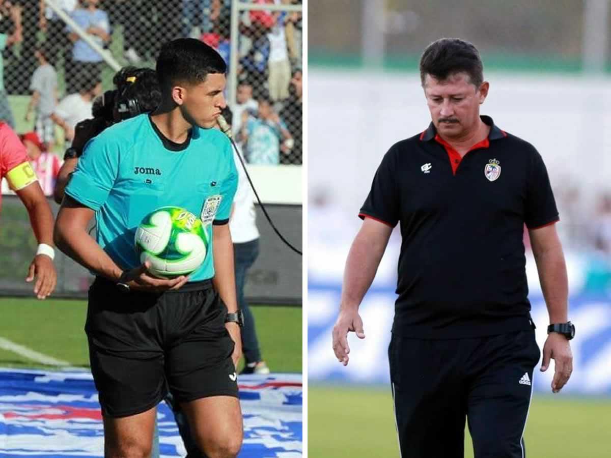 Mauro Reyes molesto con el árbitro: “Lo vi gordo, novato y lento”