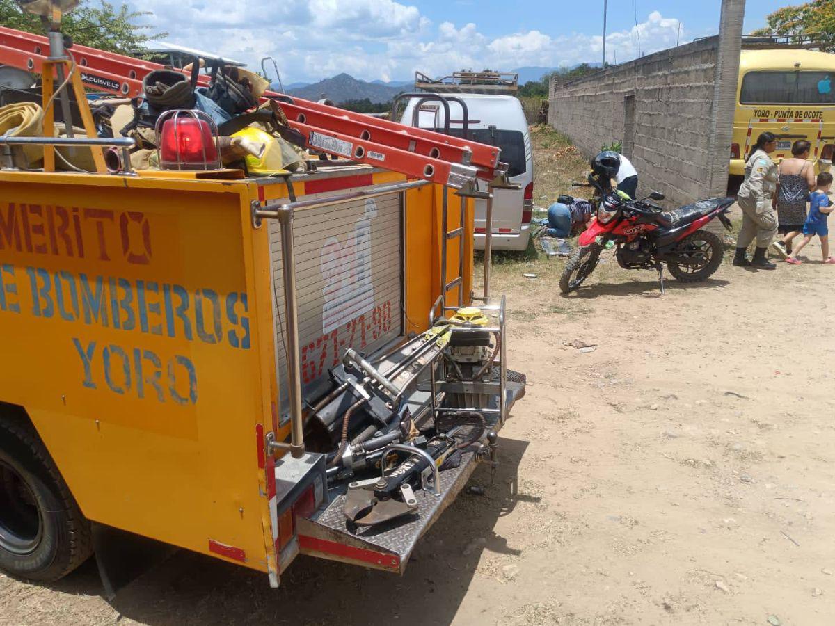 Empresario del transporte fue aplastado por uno de sus buses en Yoro