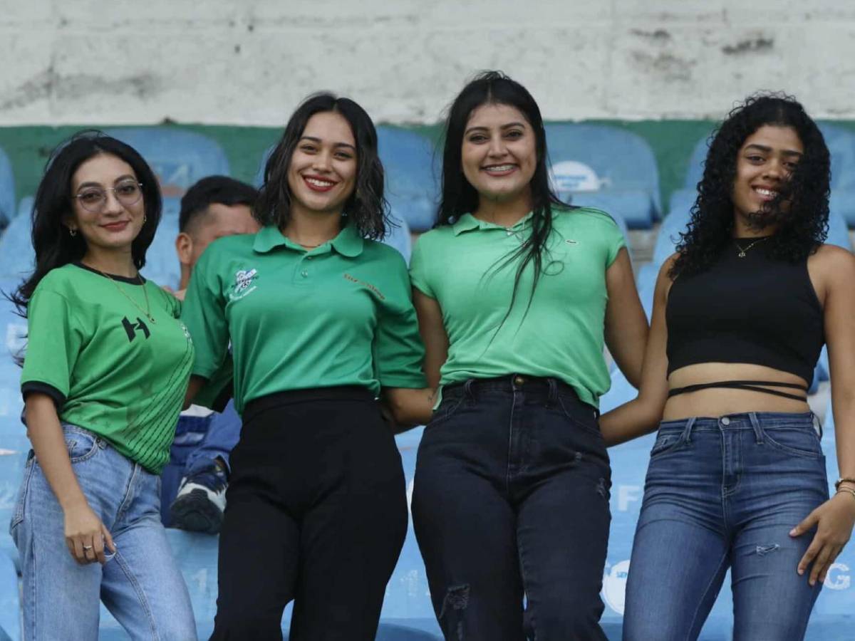 Platense vs Motagua: Tres influencers, la rubia misteriosa, hija de periodista y madre de jugador