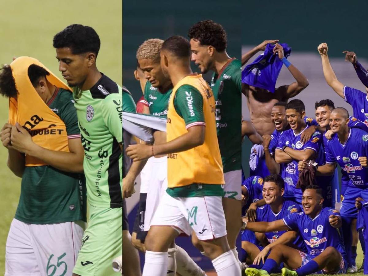 Sufrimiento de Marathón, jugador rompió en llanto, héroe inesperado y Victoria festeja