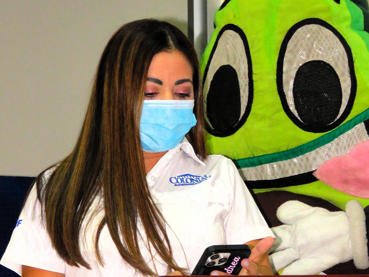 Andrea Díaz de Quintana durante su participación.