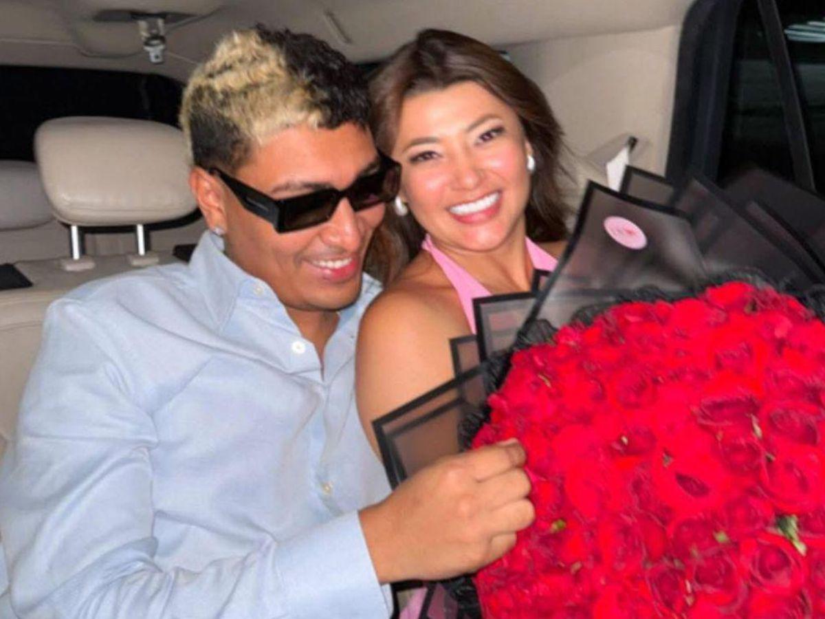 ¿Cigüeña en camino? Captan a Milagro Flores y Supremo comprando ropa de bebé