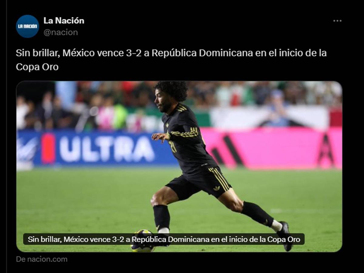 Prensa de México atiza y Faitelson explota tras debut en Copa Oro: No ilusiona a nadie