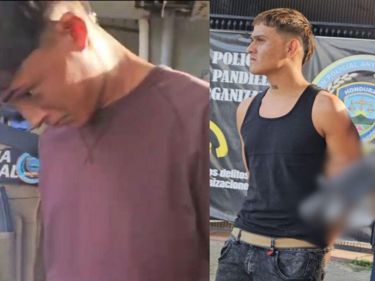 Capturan a dos presuntos distribuidores de drogas y miembros de la 18 en Choloma