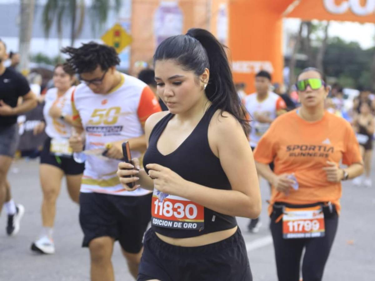 Una Miss sorprendió: Las bellas mujeres de la 50 Maratón LA PRENSA-Gatorade