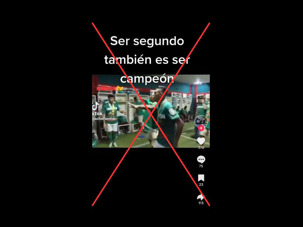 Captura de pantalla a una publicación de TikTok realizada el 27 de mayo de 2024.