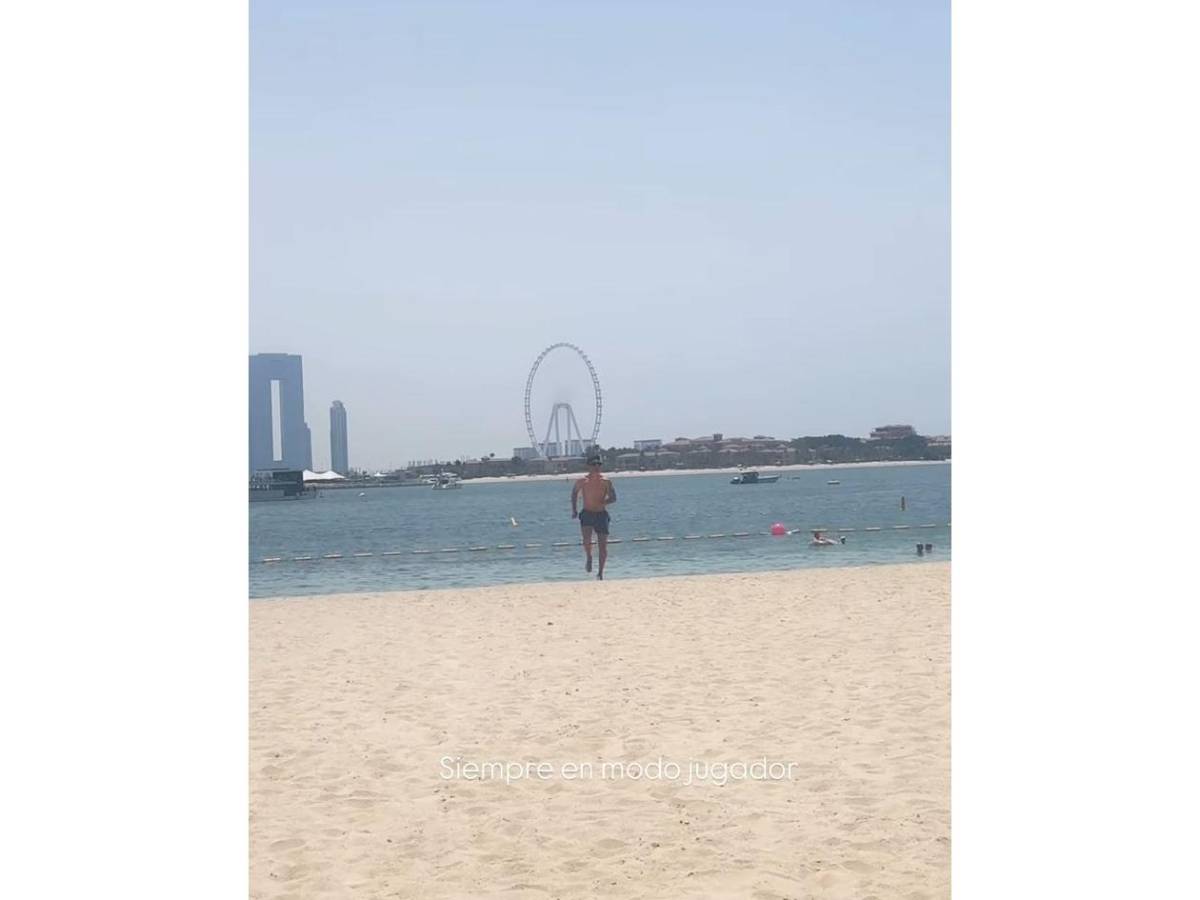 Luis Palma de vacaciones en Dubai junto a su bella esposa, Annie Córdova