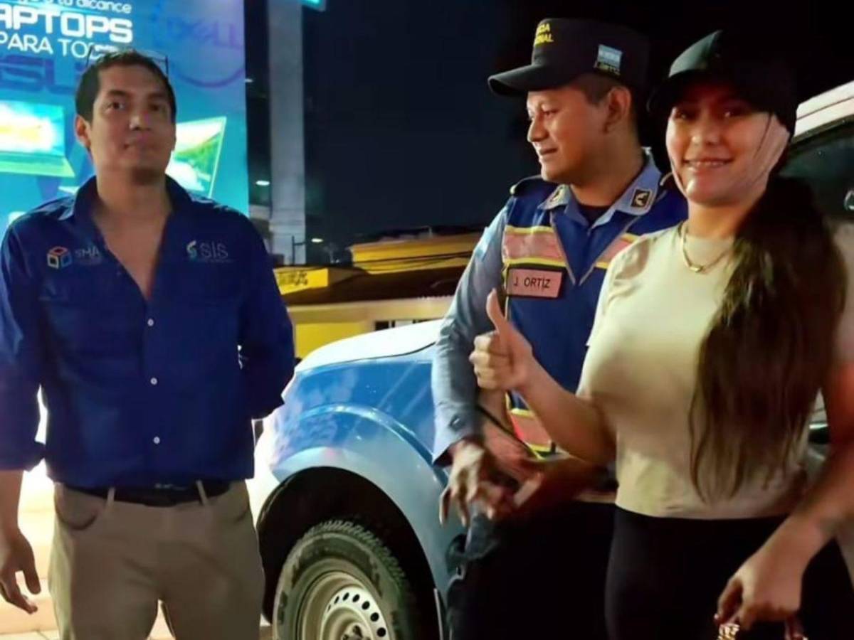 Elsa Oseguera comparte foto con conductor tras sufrir accidente