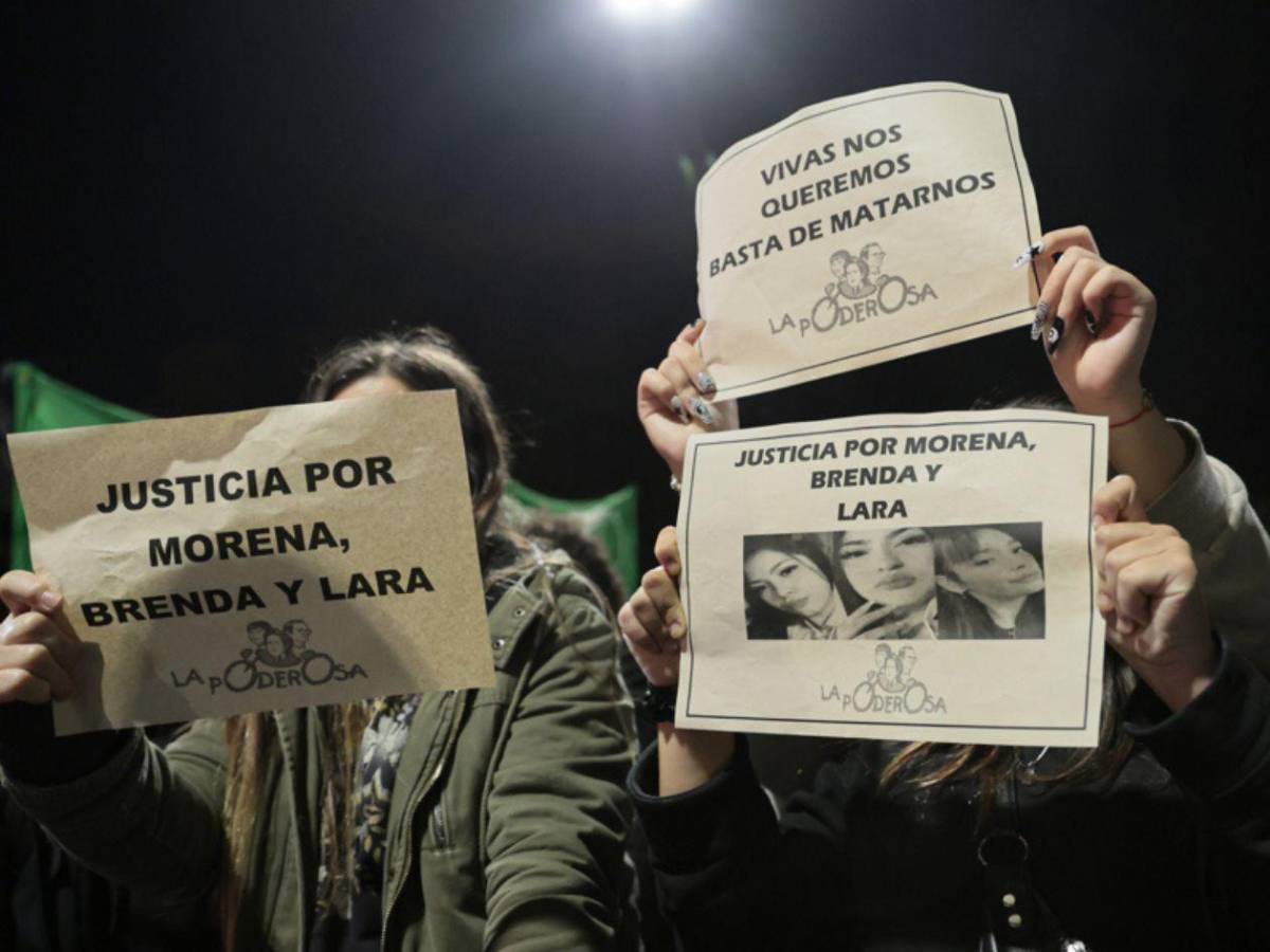 Brenda, Morena y Lara, víctimas de una fiesta que acabó con sus vidas