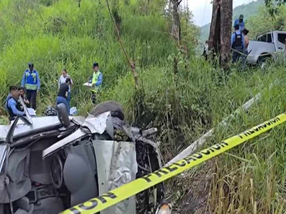 Accidente en Santa Bárbara: menor herida salió del vehículo y caminó varios metros en busca de ayuda