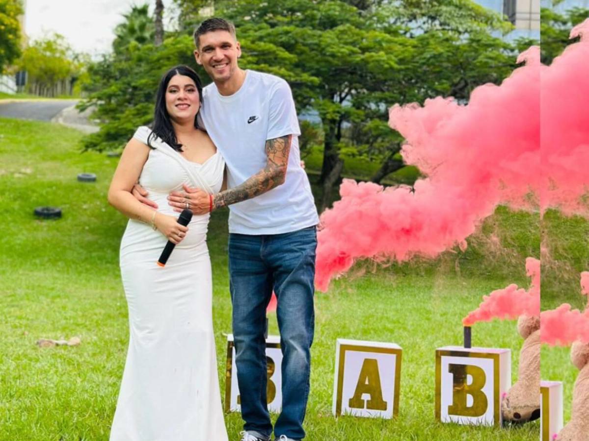 Presentadora hondureña anuncia que está embarazada de un futbolista extranjero