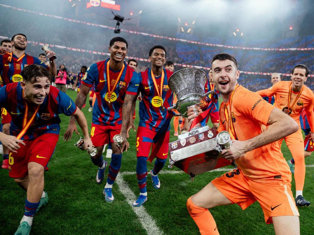 Mbappé mal perdedor, gesto de Florentino con Flick y alocado festejo de Barcelona