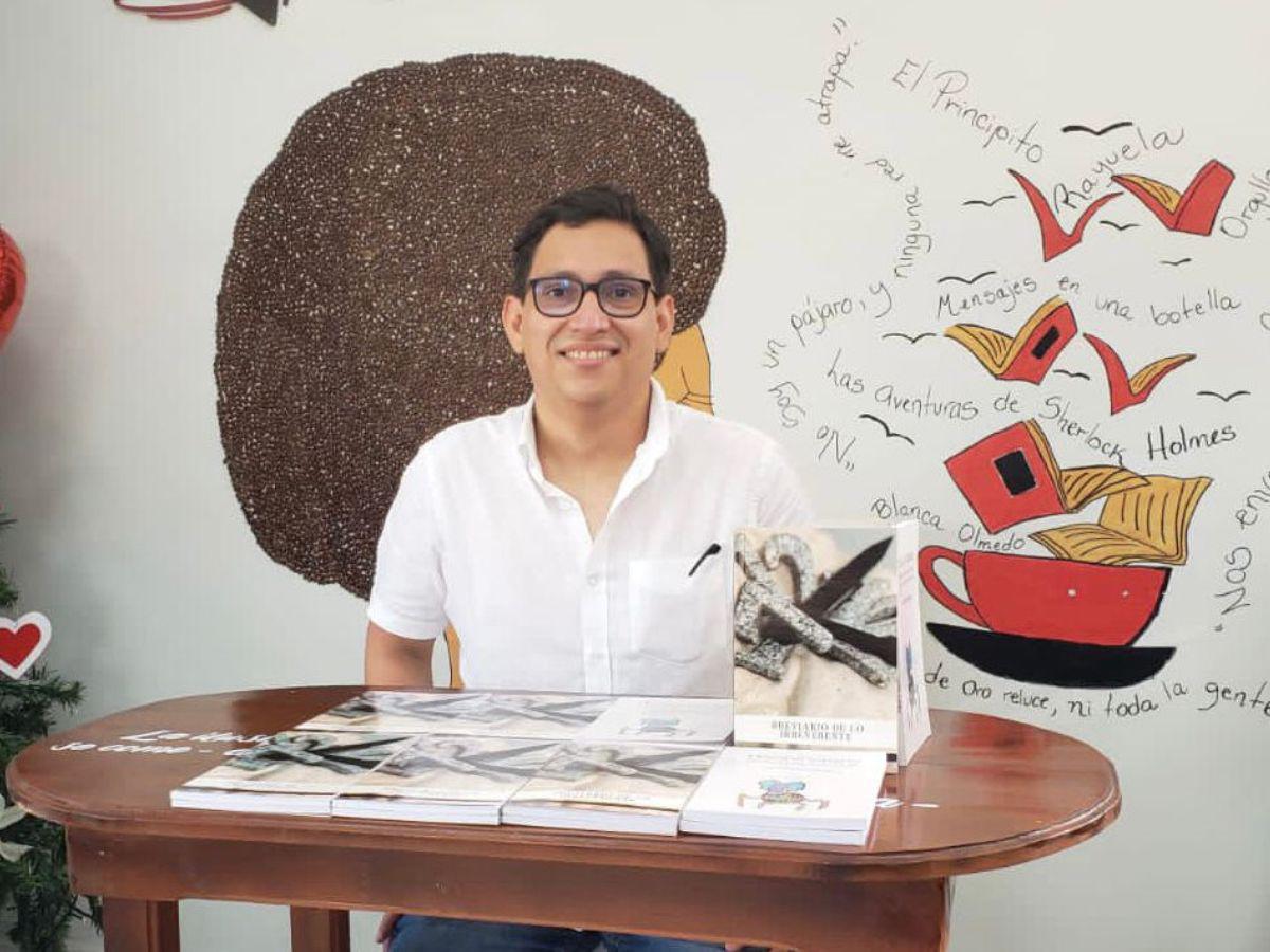 Escritor hondureño presentará su segundo libro en San Pedro Sula