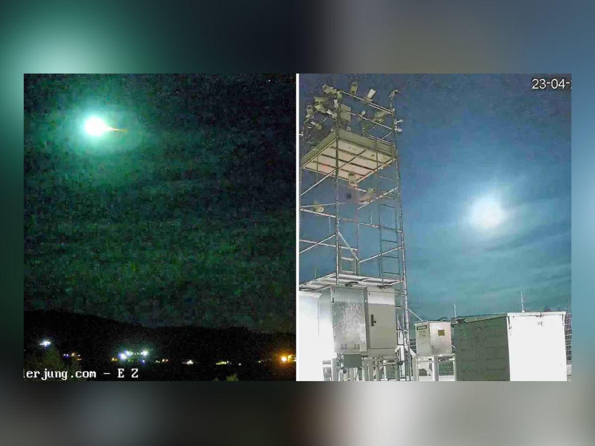 Así se vivió el momento en el que un meteorito cayó en Brasil