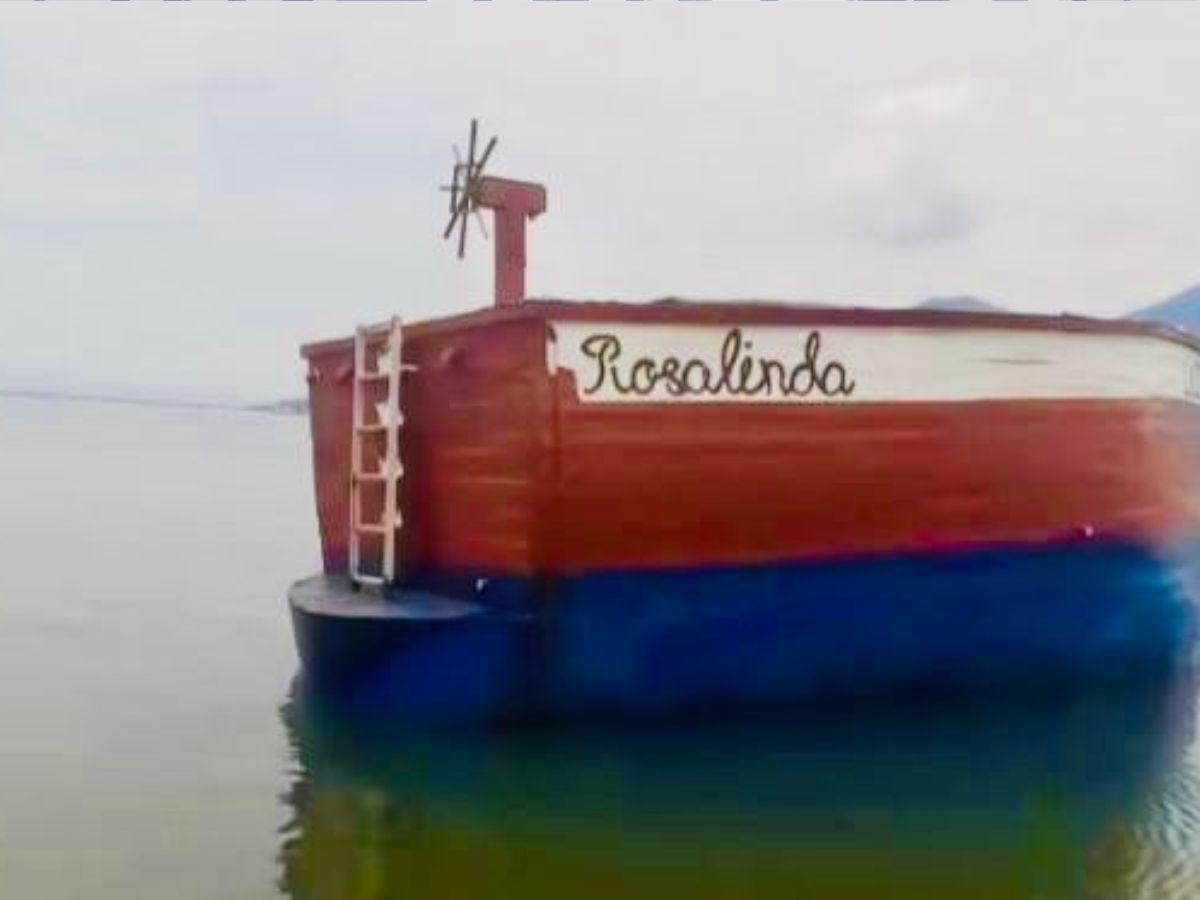 ¡Rosalinda lo logró! La embarcación hondureña por fin navega en el mar