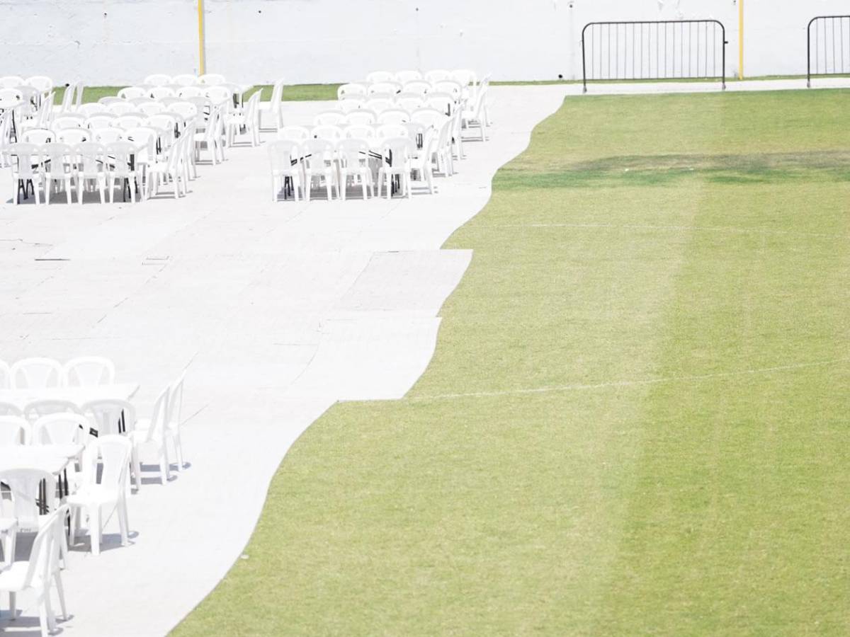 Alcaldía de San Pedro Sula daña más la cancha del estadio Morazán con concierto gratuito